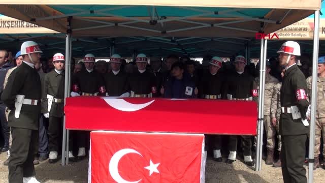 Kahramanmaraş şehit piyade uzman çavuş soner enes baykuş toprağa verildi-2