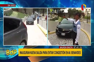 Bajada Balta: nueva salida disminuirá congestión vehicular en av. Benavides