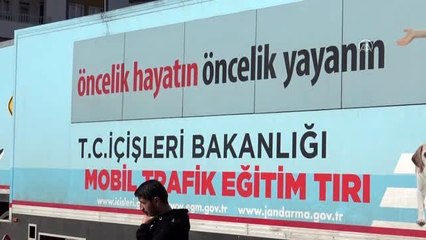 Mobil trafik eğitim tırı, Batman'da