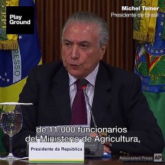 Un escándalo con olor a carne podrida en Brasil.