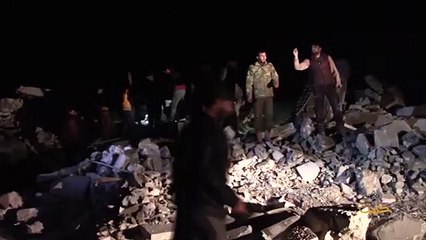 EEUU buscaba a miembros de Al Qaeda y acabó matando a 46 civiles en Alepo