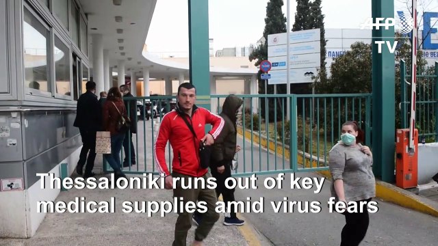 No antiseptics and masks left in Thessaloniki amid coronavirus fears
