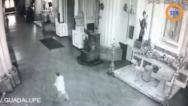 Un croyant vandalise une église car ses prières ne sont pas entendues