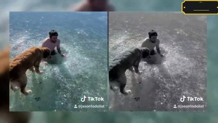 டிக் டாக் மோகம் : ஐஸ் ஏரிக்குள் சிக்கி தவித்த இளைஞர் | Tik Tok |