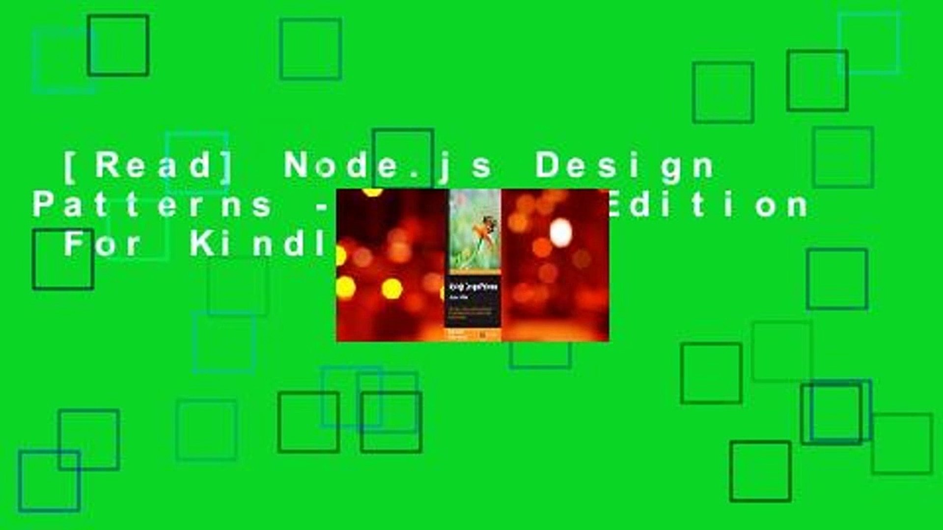 [Read] Node.js Design Patterns - Second Edition  For Kindle