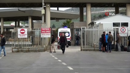 Şehitler, Cilvegözü Sınır Kapısı’ndan askeri helikopterle alındı