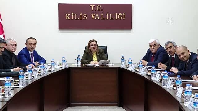Bakan Pekcan, Kilis Valiliği İl Koordinasyon toplantısına katıldı