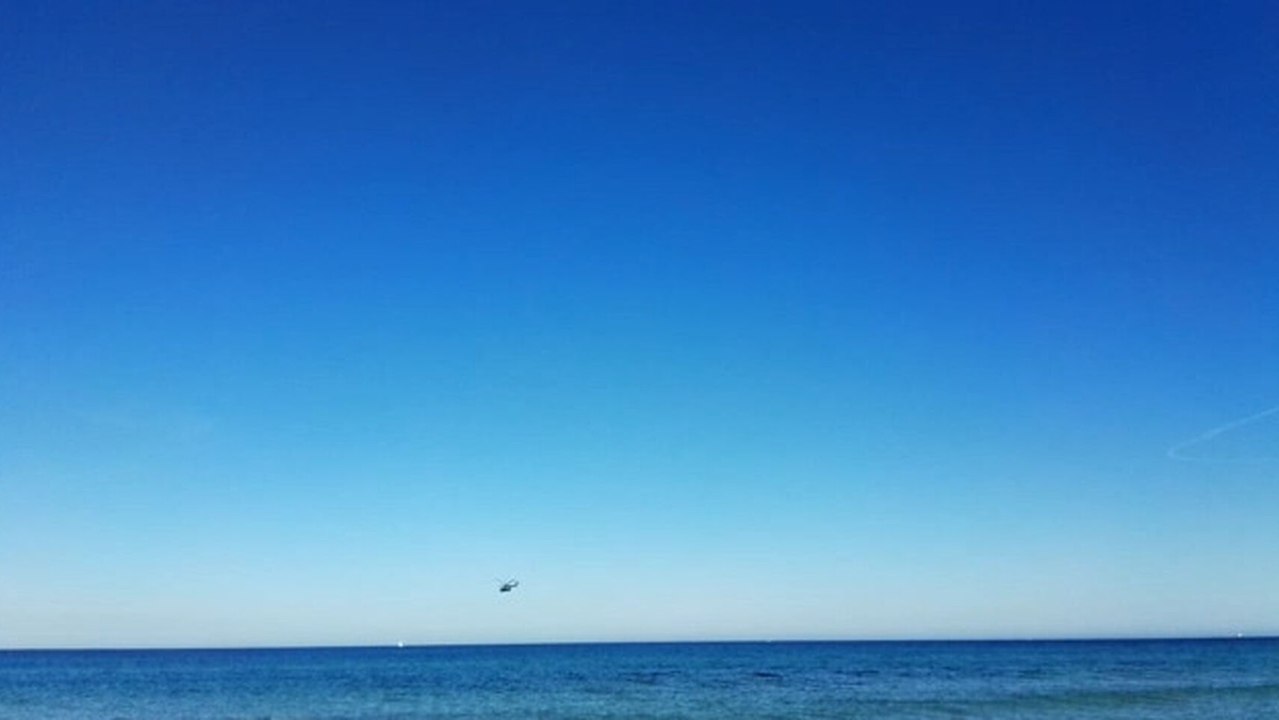 Un avión de la AGA cae frente a la Manga del Mar Menor.