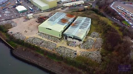 Eye in the sky view shows progress on the Alex Smiles site clearance