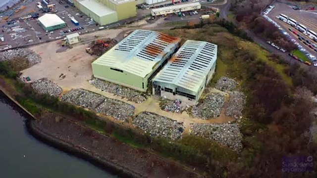 Eye in the sky view shows progress on the Alex Smiles site clearance