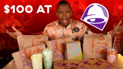 Khidr Tries $100 Of Food At Taco Bell