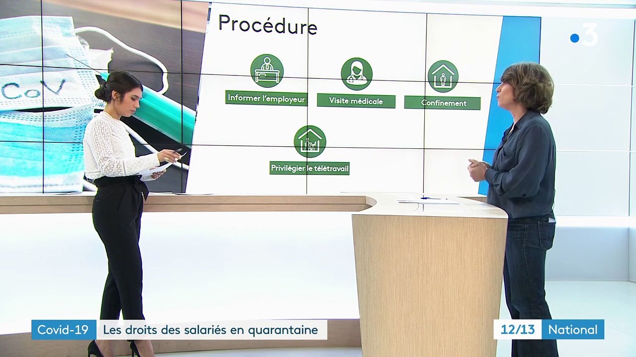 Covid-19 : quelles démarches à adopter pour les salariés en quarantaine ?