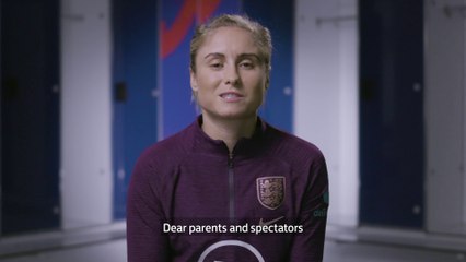 FA Pledge of Positivity campaign with Steph Houghton and Harry Kane