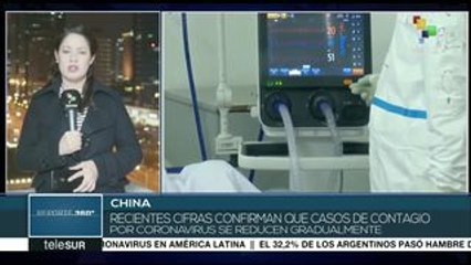 China: continúa en descenso cifra de contagios por coronavirus