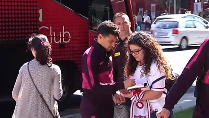 El Sevilla FC se concentra para el importante partido de Europa League