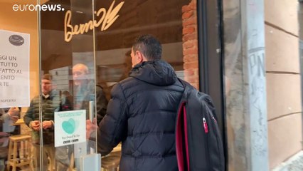 Milaneses com dificuldades para trabalhar por causa do coronavírus