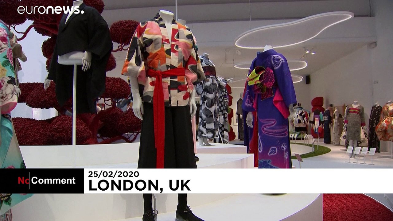 A kimonókról nyílt kiállítás Londonban