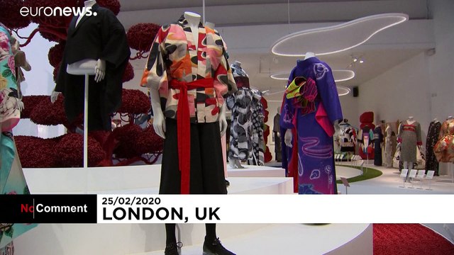A kimonókról nyílt kiállítás Londonban