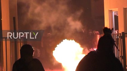 Protesta te dhunshme ne Greqi