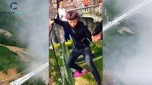 Scary Glass bridge in china _ Try Not To Laugh _ Comedy Video _ Part 3