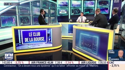 Le Club de la Bourse: la baisse sur les marchés atteint 10% en une semaine  - 27/02