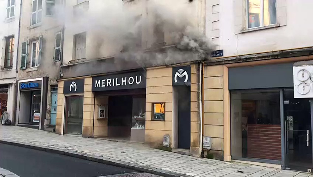 Un incendie s'est déclaré ce jeudi 27 février rue Taillefer à Périgueux