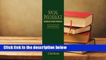 Social Psychology: Handbook of Basic Principles  Review