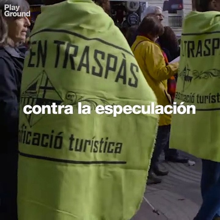 Una ciudad contra el turismo masivo. Ocupación...