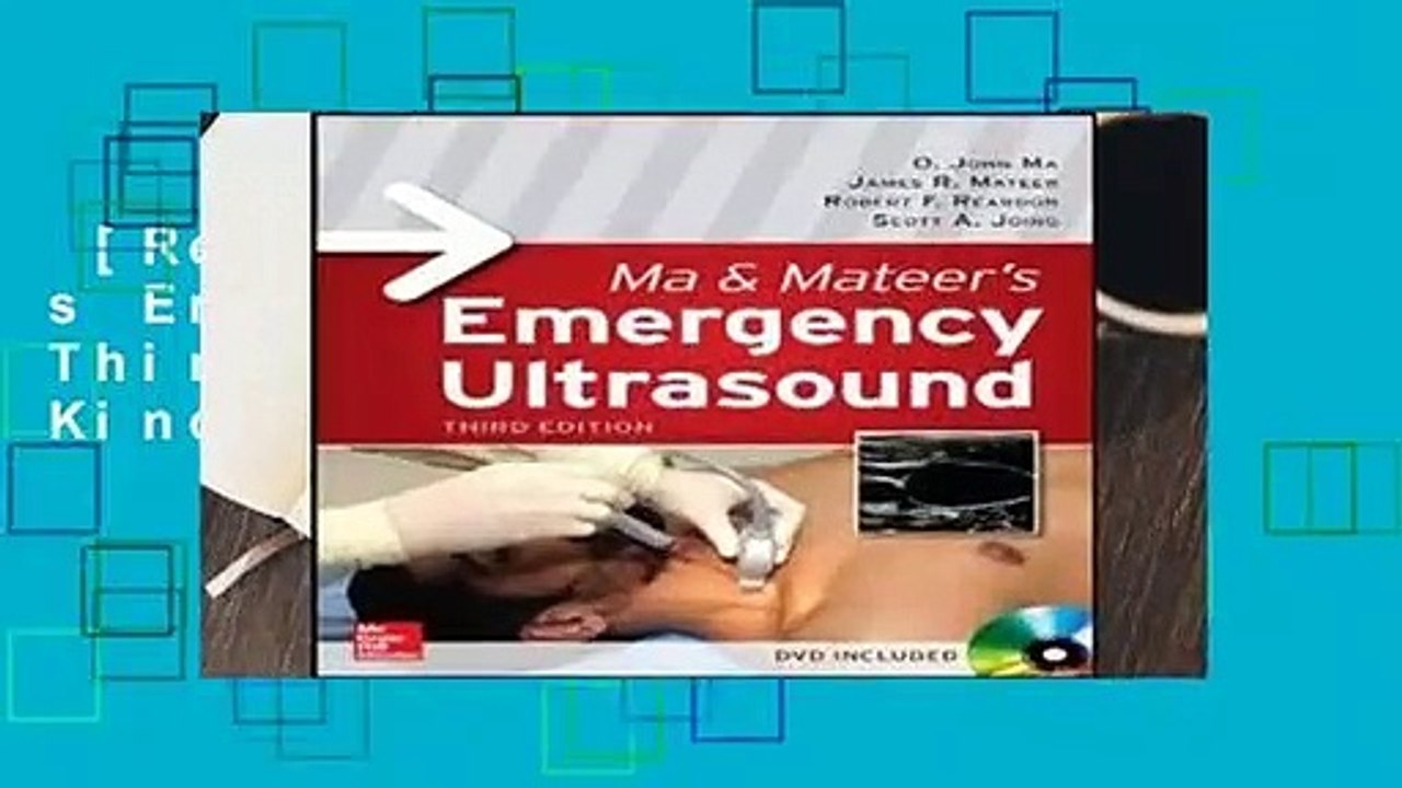 [Read] Ma and Mateer s Emergency Ultrasound, Third Edition  For Kindle