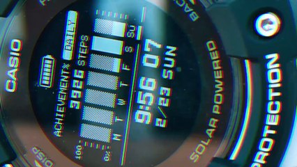 Présentation de la montre connectée G-SQUAD HR