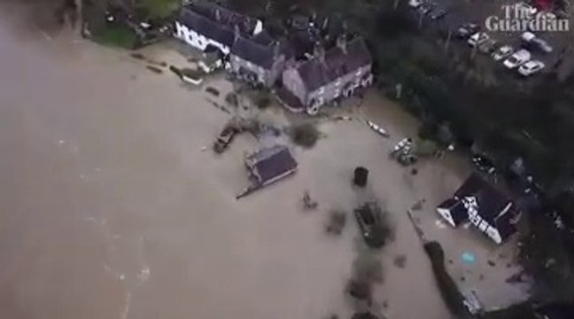 England Floods: Storm Jorge hits UK, Residents Told to Evacuate Affected Areas.