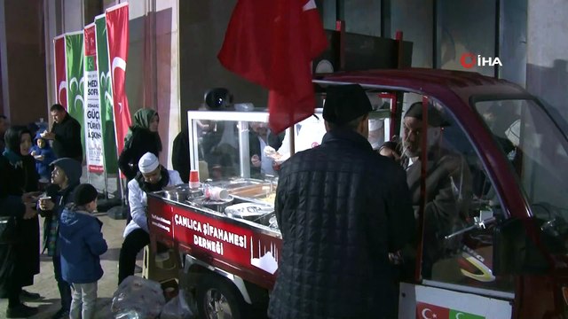 Çamlıca Camii'nde Regaip Kandili coşkusu