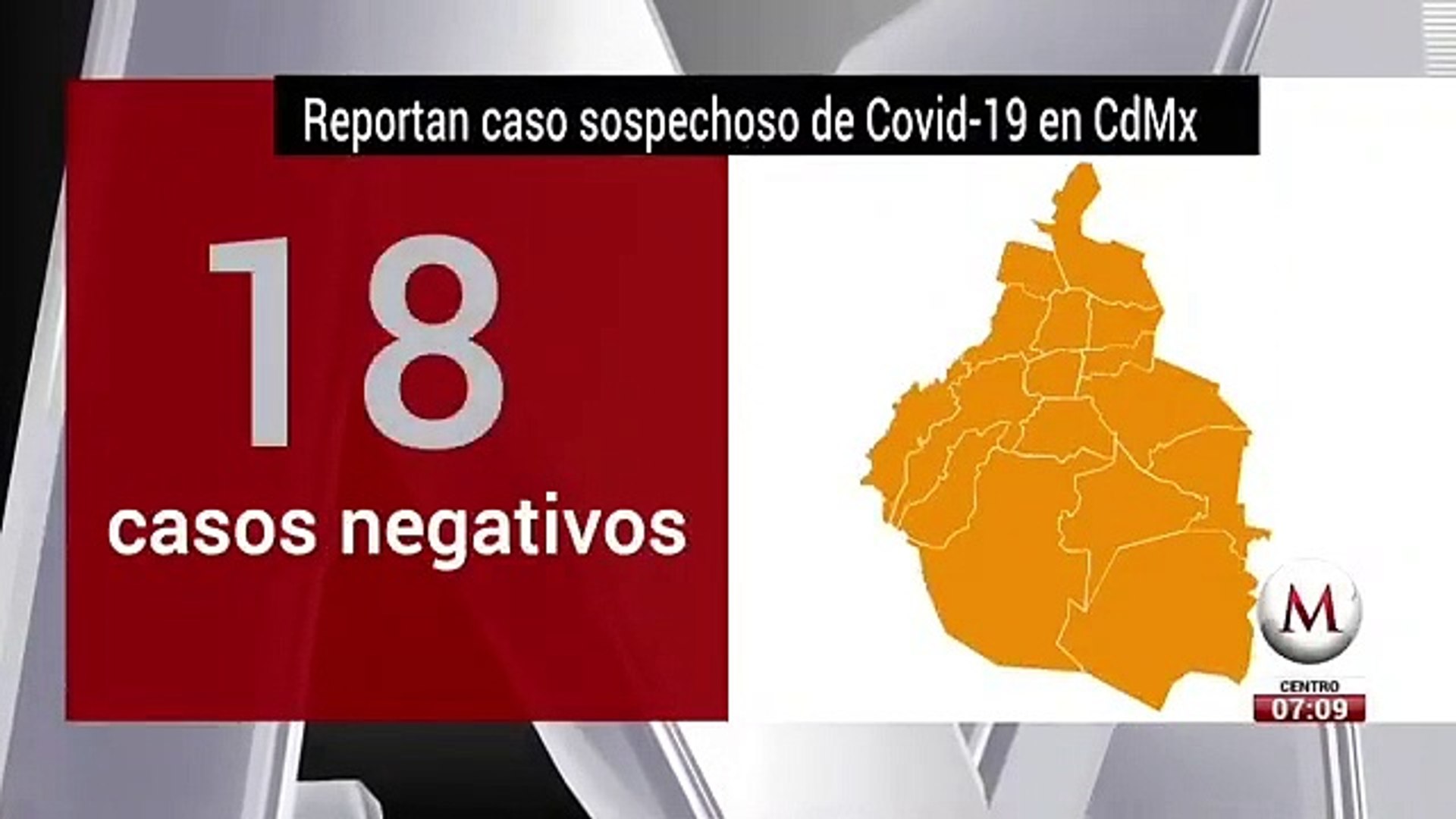 Reportan nuevo caso sospechoso de coronavirus en la CDMX
