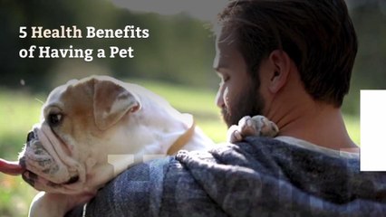 5 Health Benefits of Having a Pet