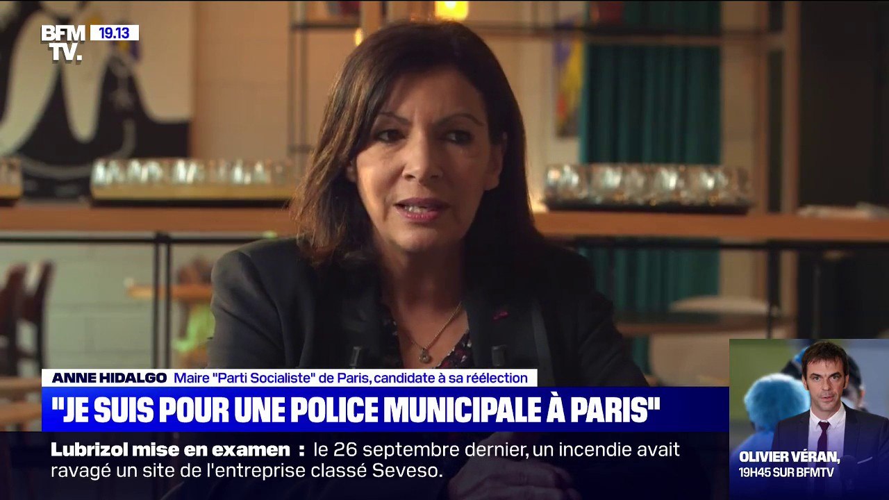 Anne Hidalgo: "La police municipale n'a pas besoin d'armes létales"