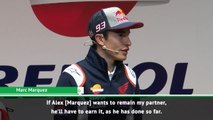 He has to deserve his spot at Honda - Marc Marquez on brother Alex