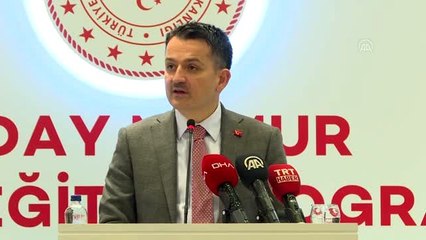 Bakan Pakdemirli: "Artık Bakanlık olarak farklı bir insan kaynakları politikası izleyeceğiz"