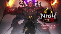 Nioh 2 - Bande-annonce de l'ultime démo