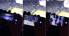 Zoom de 100x do novo Samsung Galaxy S20 Ultra testado em jogo da NBA