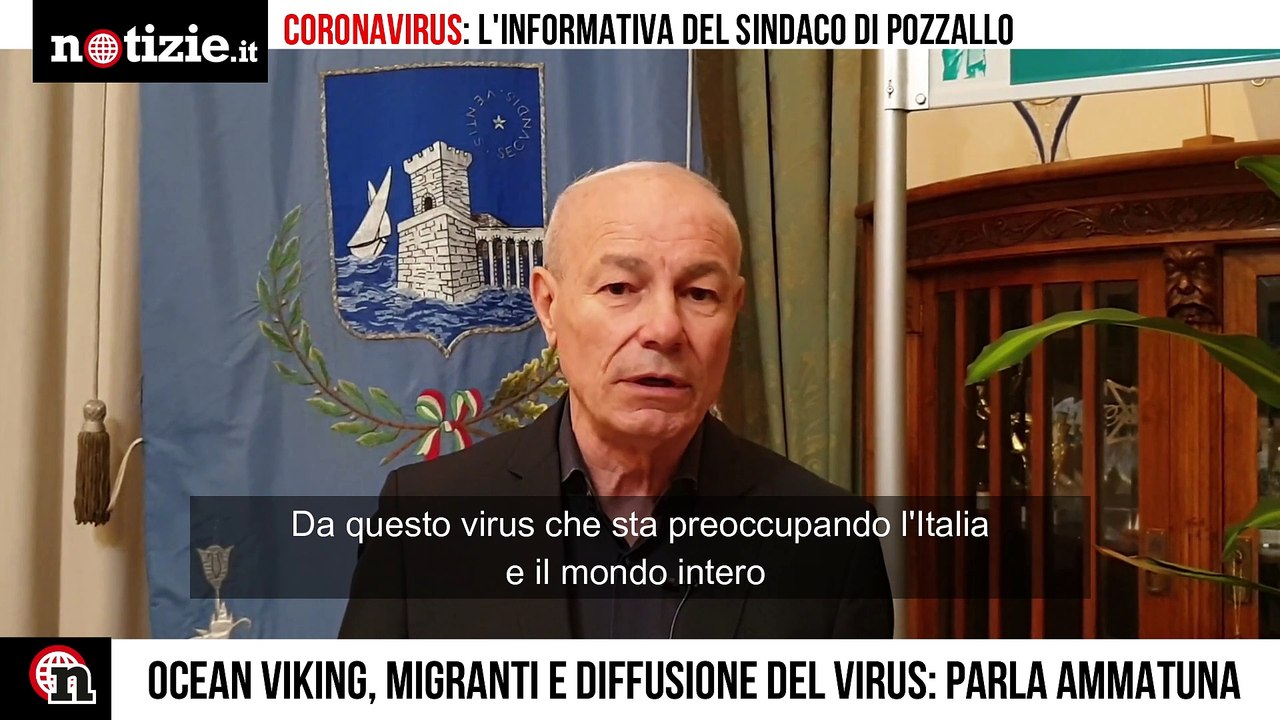 Coronavirus, il sindaco di Pozzallo dopo lo sbarco "Non dategli la colpa" | Notizie.it