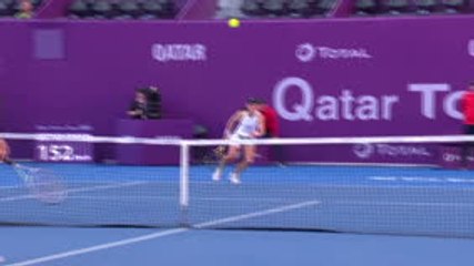 Sabalenka battles back in Doha to reach Qatar semi-finals