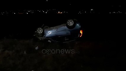 Ora News - Korçë, aksidentohet makina me sirianë, po ndiqej nga policia
