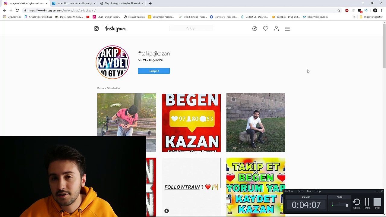 ORGANİK INSTAGRAM TAKİPÇİ ARTTIRMA 2019 ( TAKİP , BEĞENİ, YORUM KASMA )
