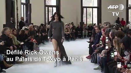 Paris Fashion Week : défilé Rick Owens