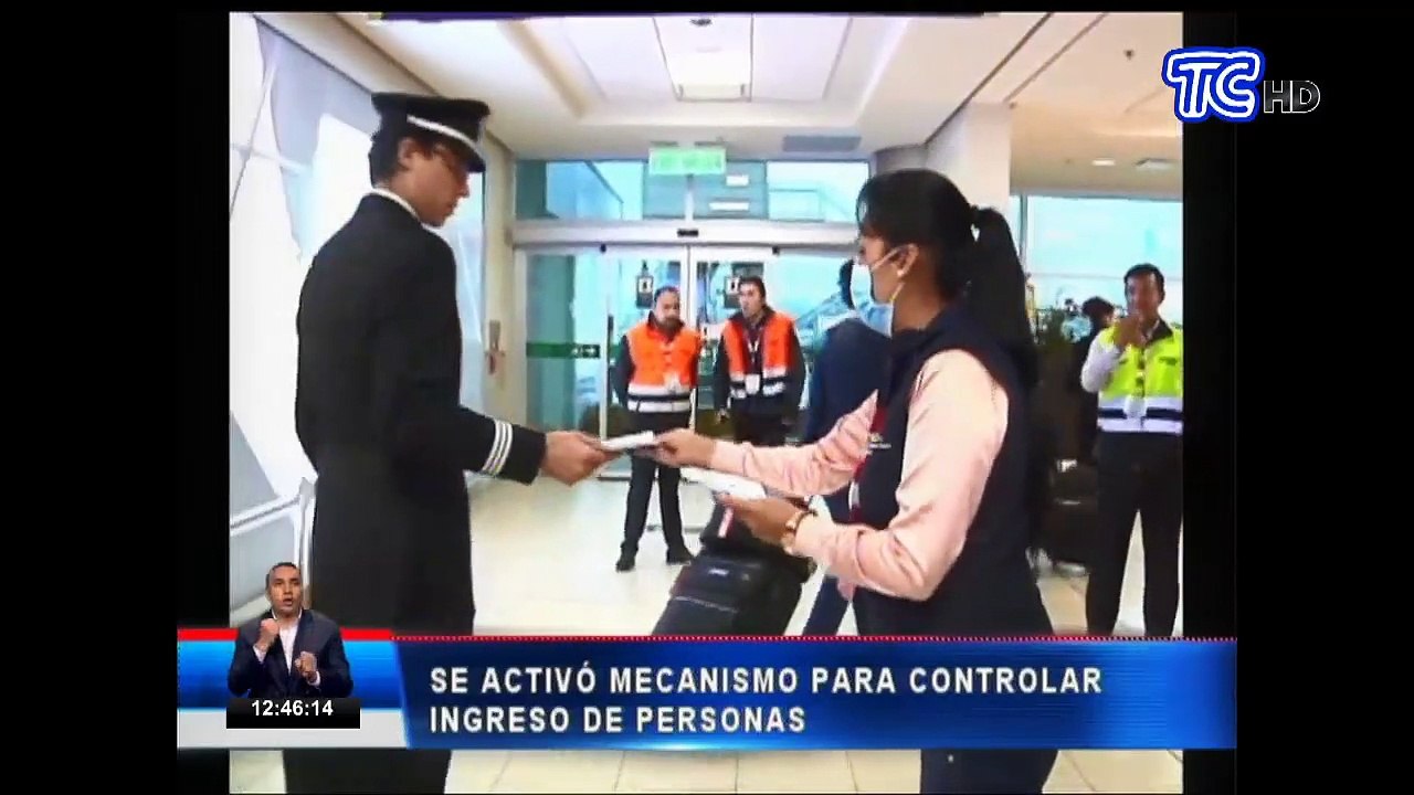 Aumentan controles en Puertos y aeropuertos del Ecuador ante el brote del coronavirus en el mundo