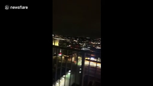 Deadly tornado sweeps through downtown Nashville Tennessee