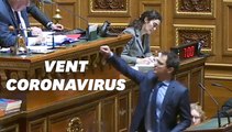 Coronavirus: ce sénateur a très bien pris ce vent de Gérard Larcher