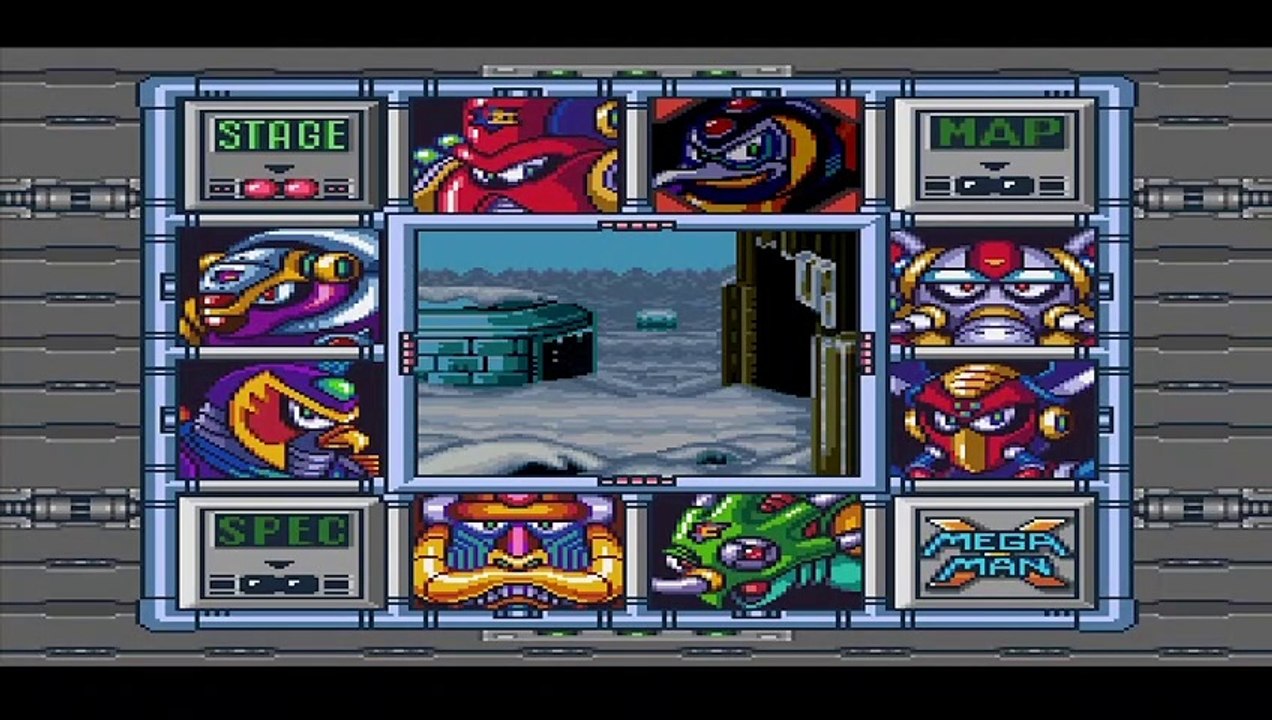 [ MEGAMAN X #2] STORM EAGLE + FLAME MAMMOTH