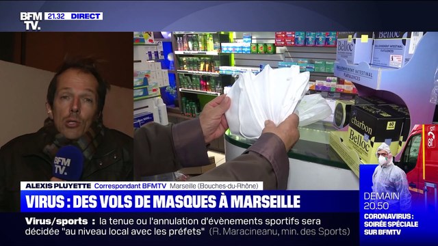 Ruées sur les masques et poignées de mains prohibées - 03/03