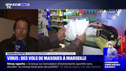 Ruées sur les masques et poignées de mains prohibées - 03/03